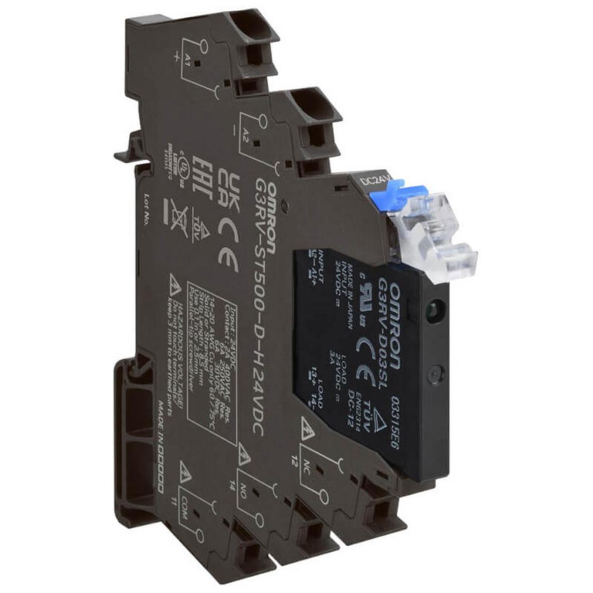 Optokopplare G3RV - OPTOKOPPLARE SNABB 0,2MS 3A DC G3RV-ST500-D-H 24VDC