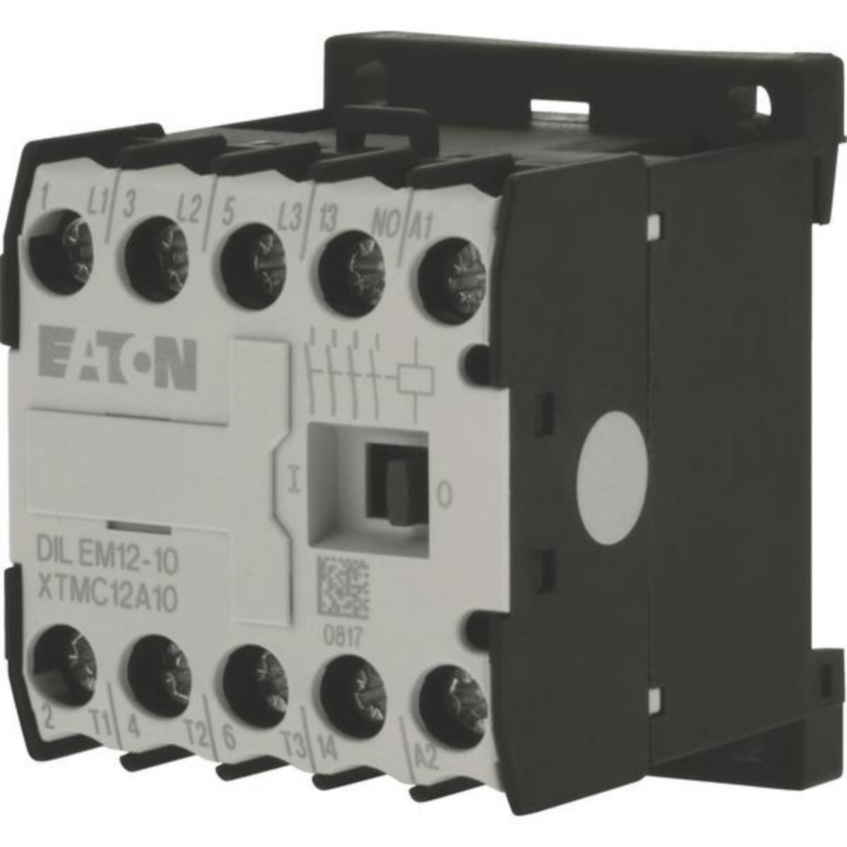 Kontaktor DILEM - KONTAKTOR 24VAC 3-P, 4KW SKRUV DILEM-01(24V50/60HZ)