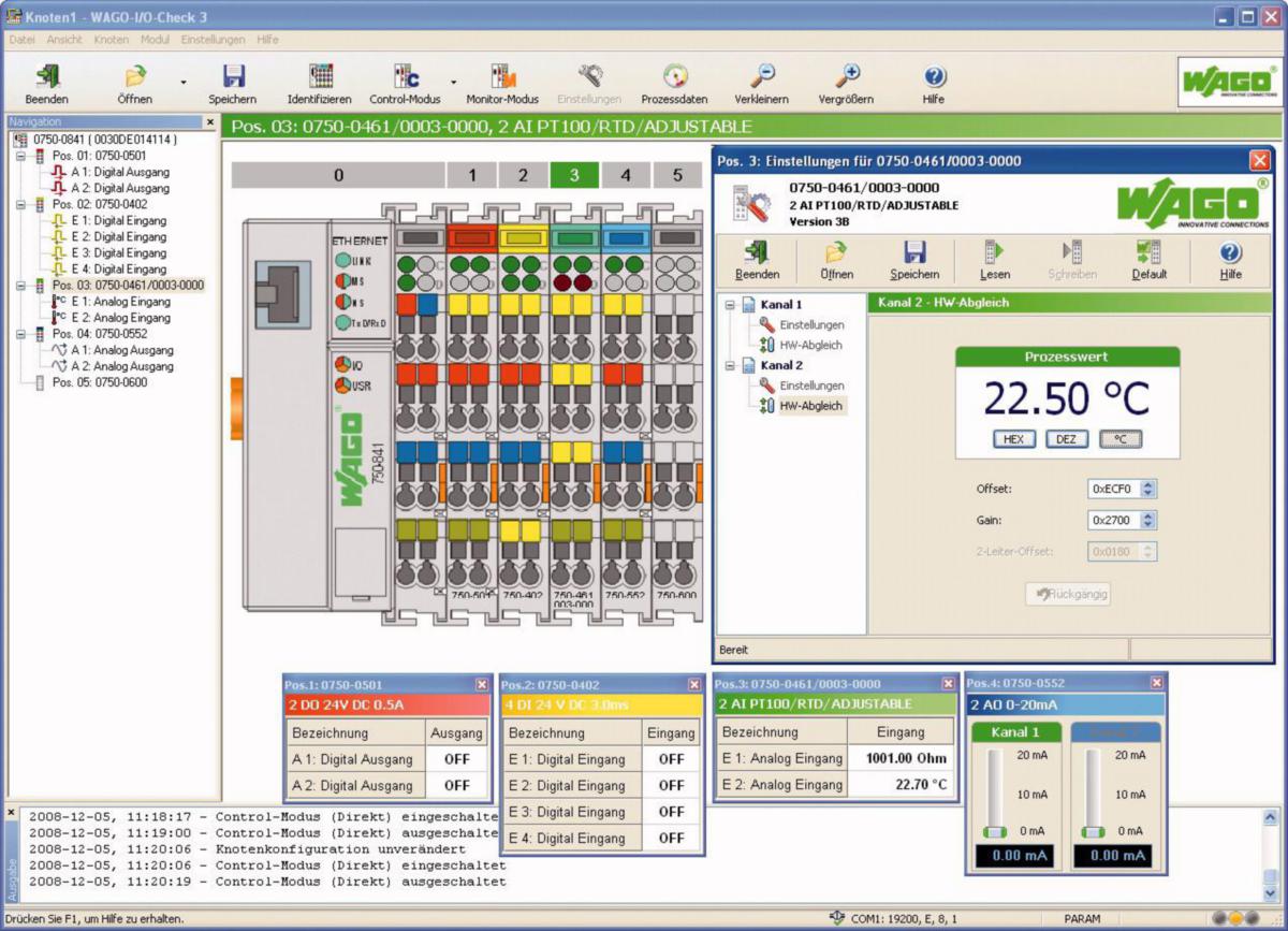 Mjukvara WAGO-I/O-CHECK - MJUKVARA WAGO-I/O-CHECK 759-302