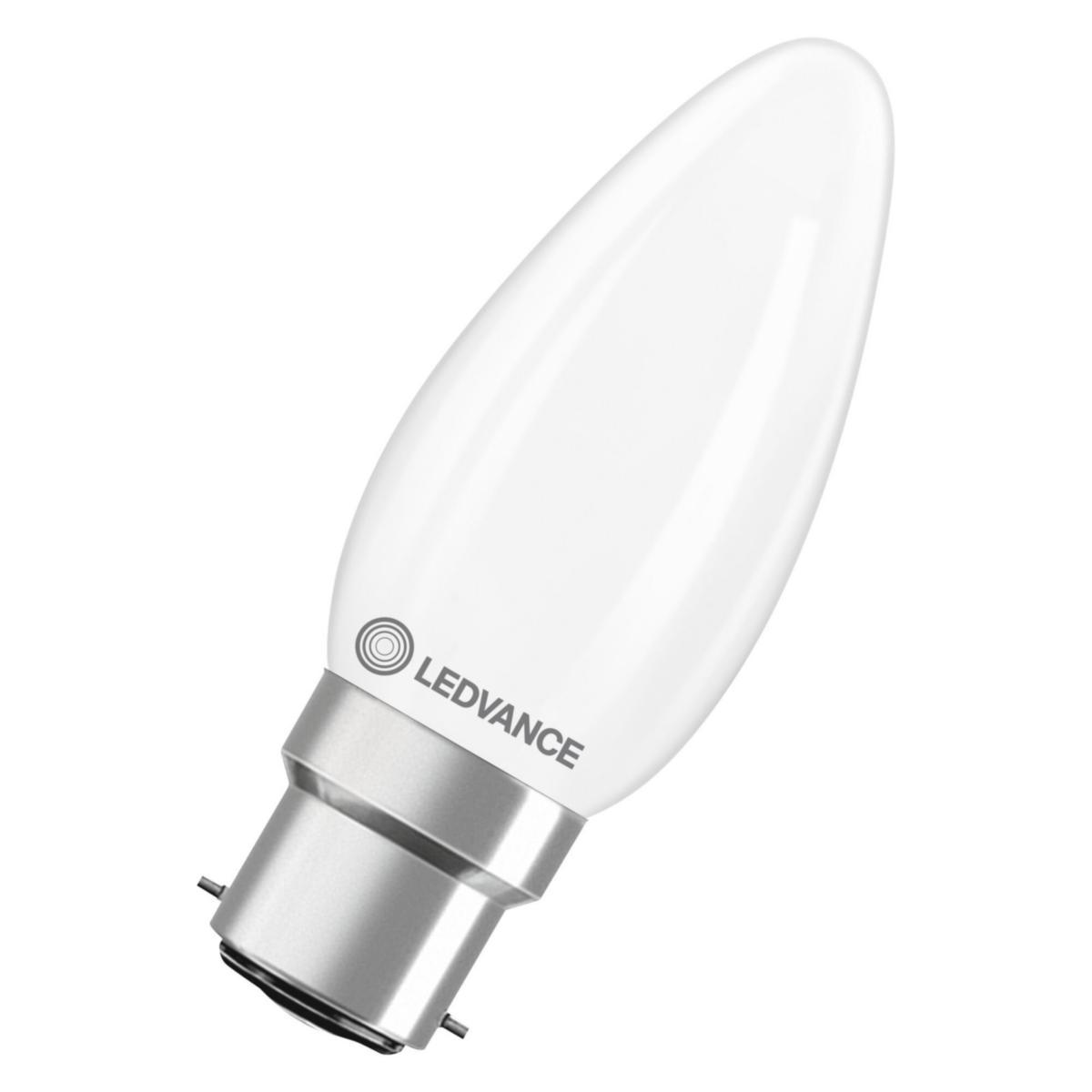 LED-lampa Performance, Kron, Filament, ej dimbar - LED KRON 40 MATT 827 B22D 4099854466540