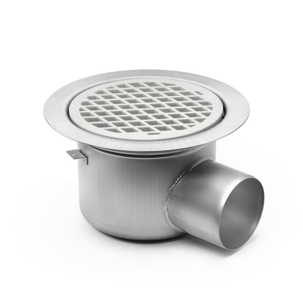 Spygatt Bigg sidoanslutning, Purus - SPYGATT BIGG 220X110 RF STÅL SIS2333 UT VATTENLÅSINSATS