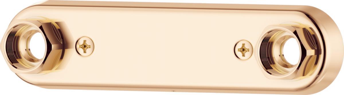 Blandarfäste Oval Blyfri, FMM - FMM/MA BLANDARFÄSTE 160 C/C 15 PEX,POL.MÄSSING OVAL BLYFRI