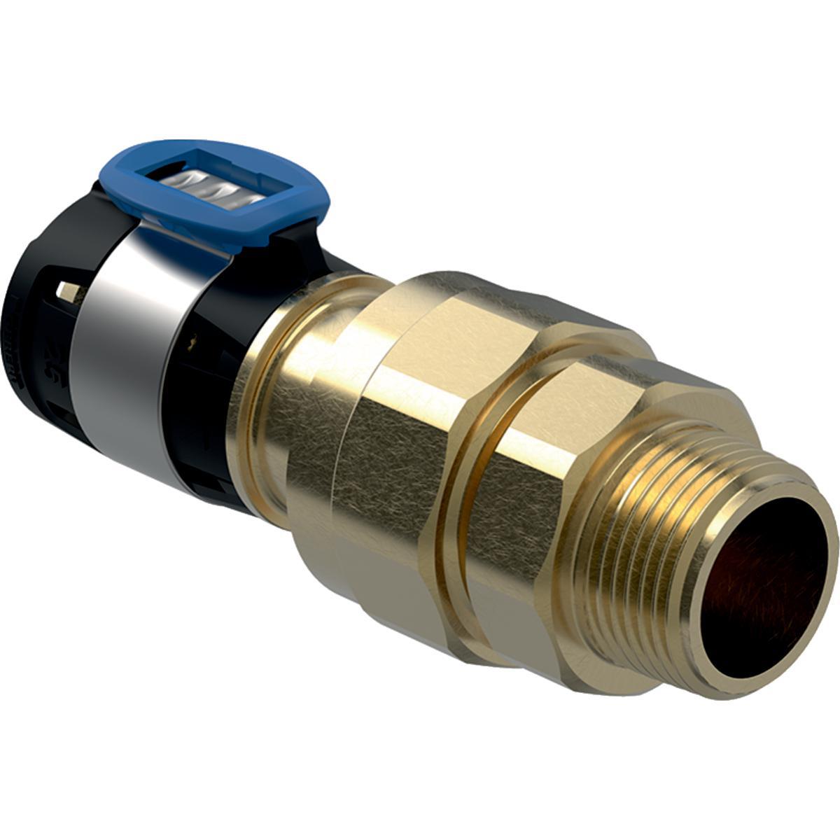 Unionskoppling utvändig gänga FlowFit, Geberit - FLOWFIT UNIONSKOPPL M UTV GG 20XR15 X 3/4", GEBERIT