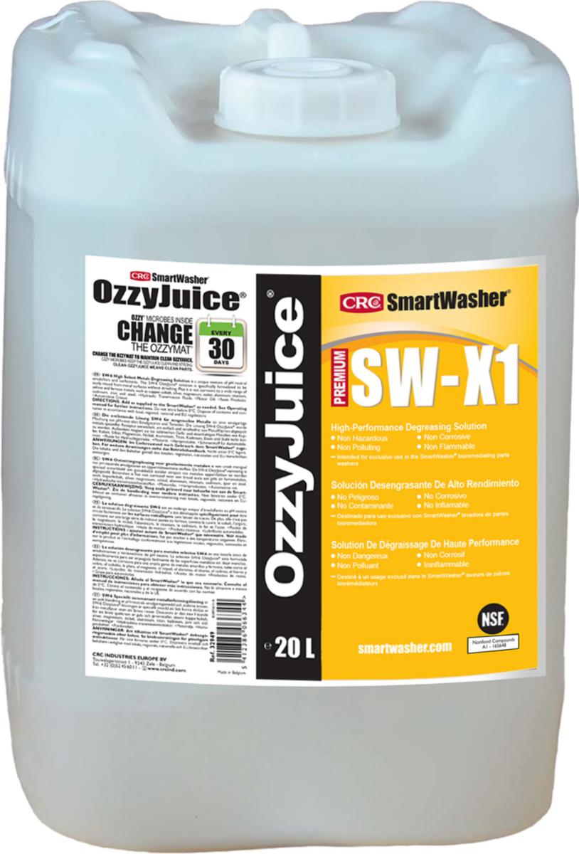 Avfettning CRC Ozzy Juice SW-XI - AVFETTNING OZZY JUICE SW-XI 20L CRC SMARTWASHER