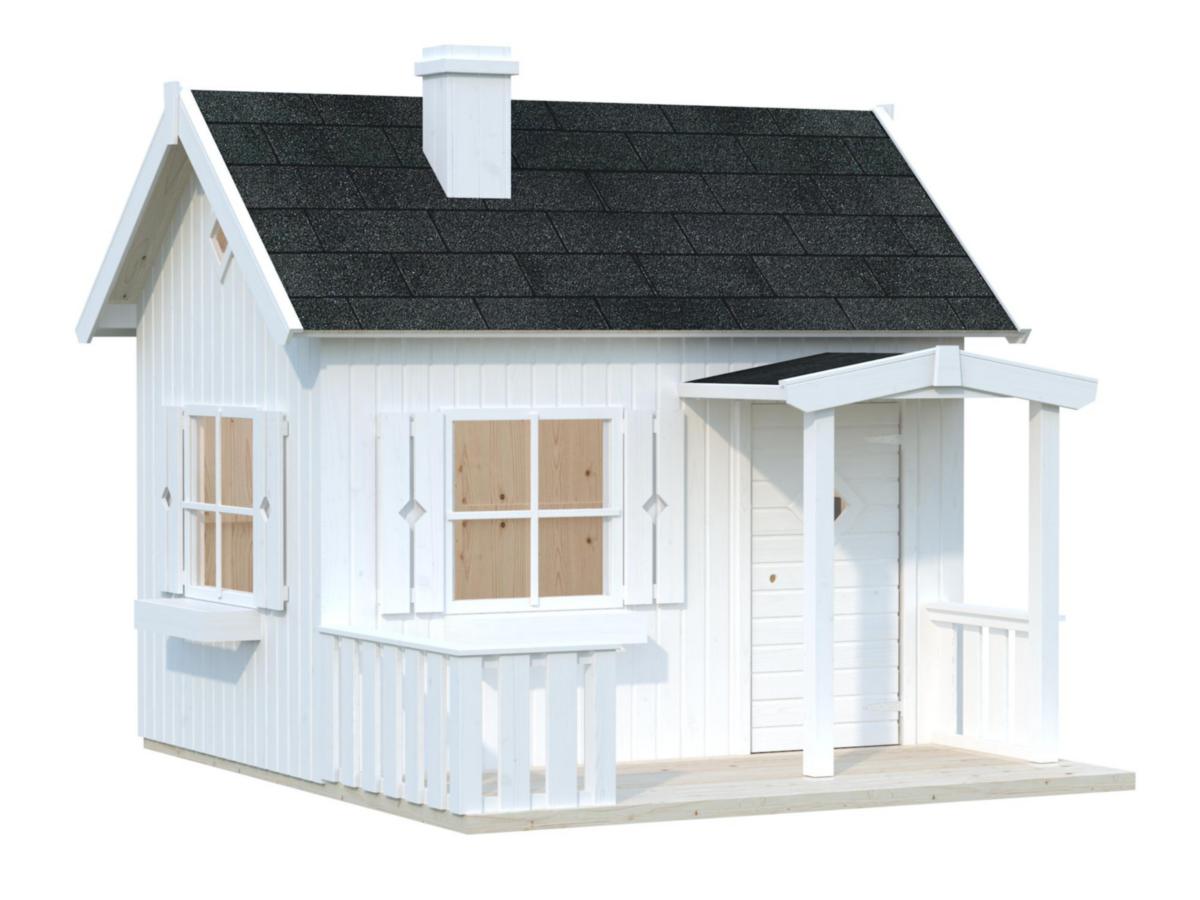 Lekstuga, Otto, 3.6 m² - LEKSTUGA OTTO 3,7 M2 VITMÅLAD
