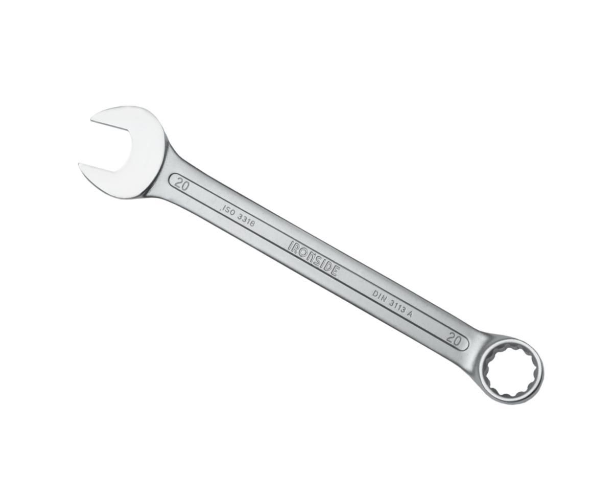 Combination wrench ironside - COMBINATION WRENCH IRONSIDE 20MM LENGHT 240MM