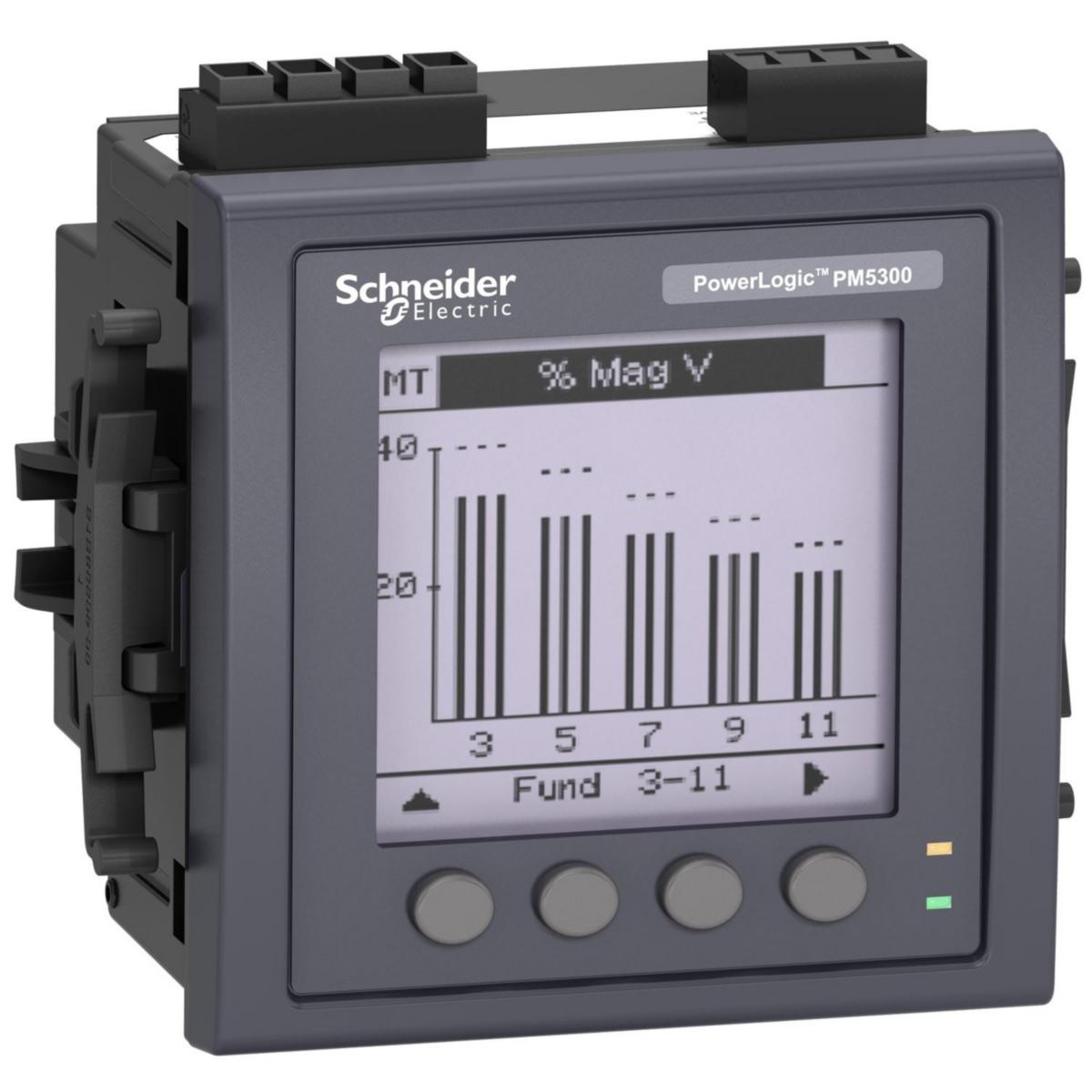 Kombinationsinstrument PowerLogic PM5000 - KOMB INSTR MODBUS 2DI-2DO-2RO METSEPM5331