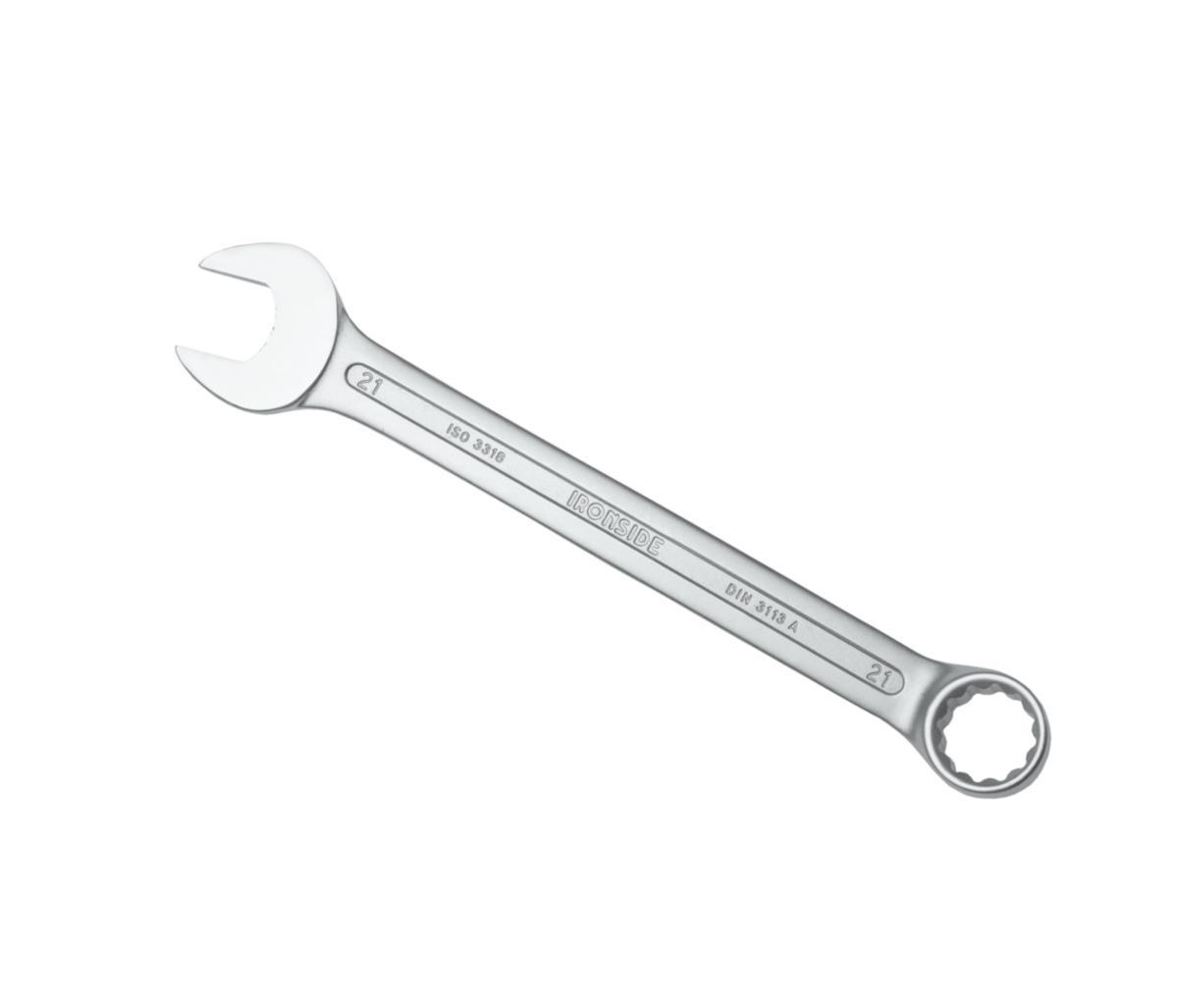 Combination wrench ironside - COMBINATION WRENCH IRONSIDE 21MM LENGHT 250MM