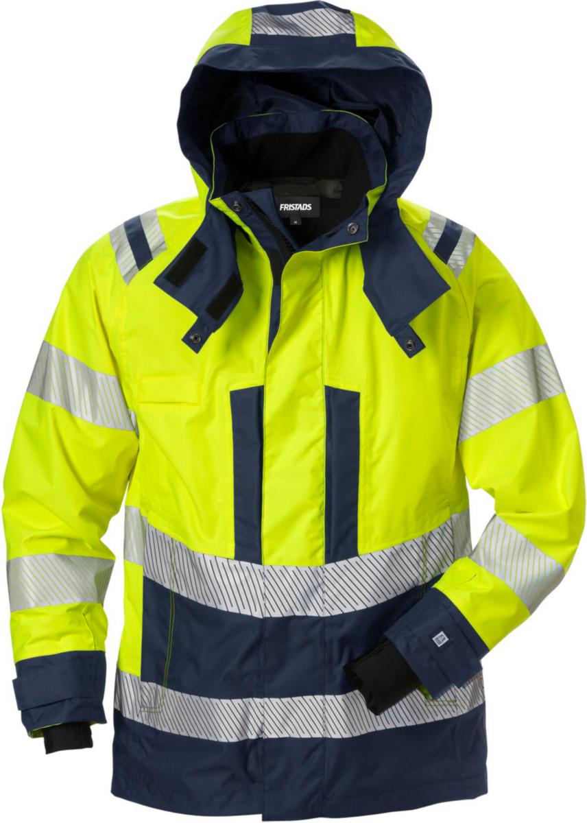 Skaljacka Fristads 4518 GTT Dam - SKALJACKA FR 4518 GTT GUL/MAR VARSEL KL3 DAM STL S