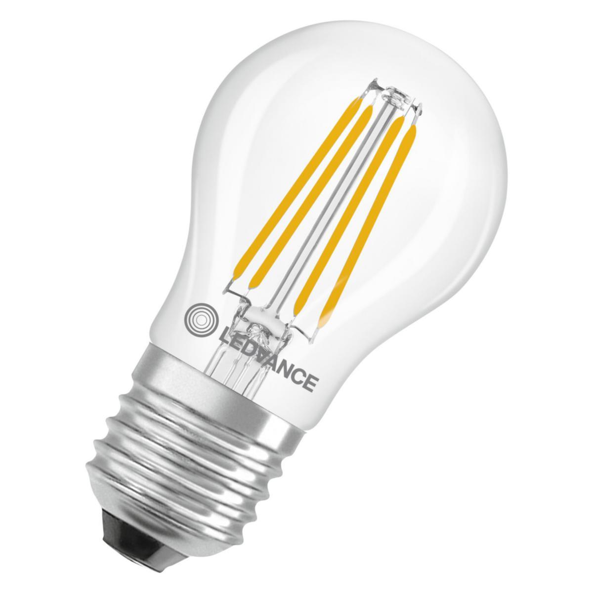 LED-lampa Performance, Klot, Filament, ej dimbar - LED KLOT 60 KLAR 827 E27 4099854468476