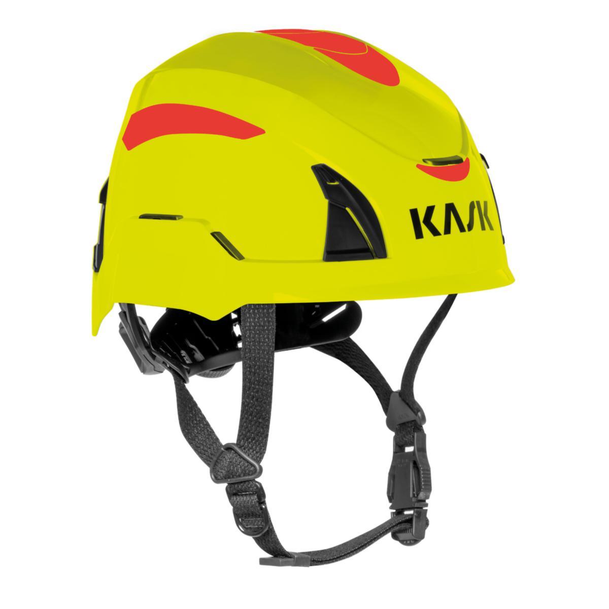 Räddningshjälm Kask Quantum - RÄDDNINGSHJÄLM KASK QUANTUM GUL FLUO/RÖD