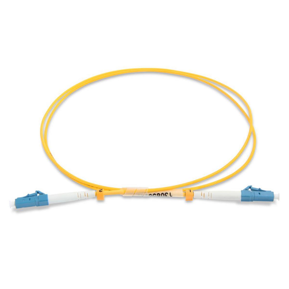 Fiberkablage SM Simplex LC/UPC-LC/UPC OS2 9/125 - KABL 1XLC-LC UPC SM 10M GUL 41E-S1-LC-LC-10U