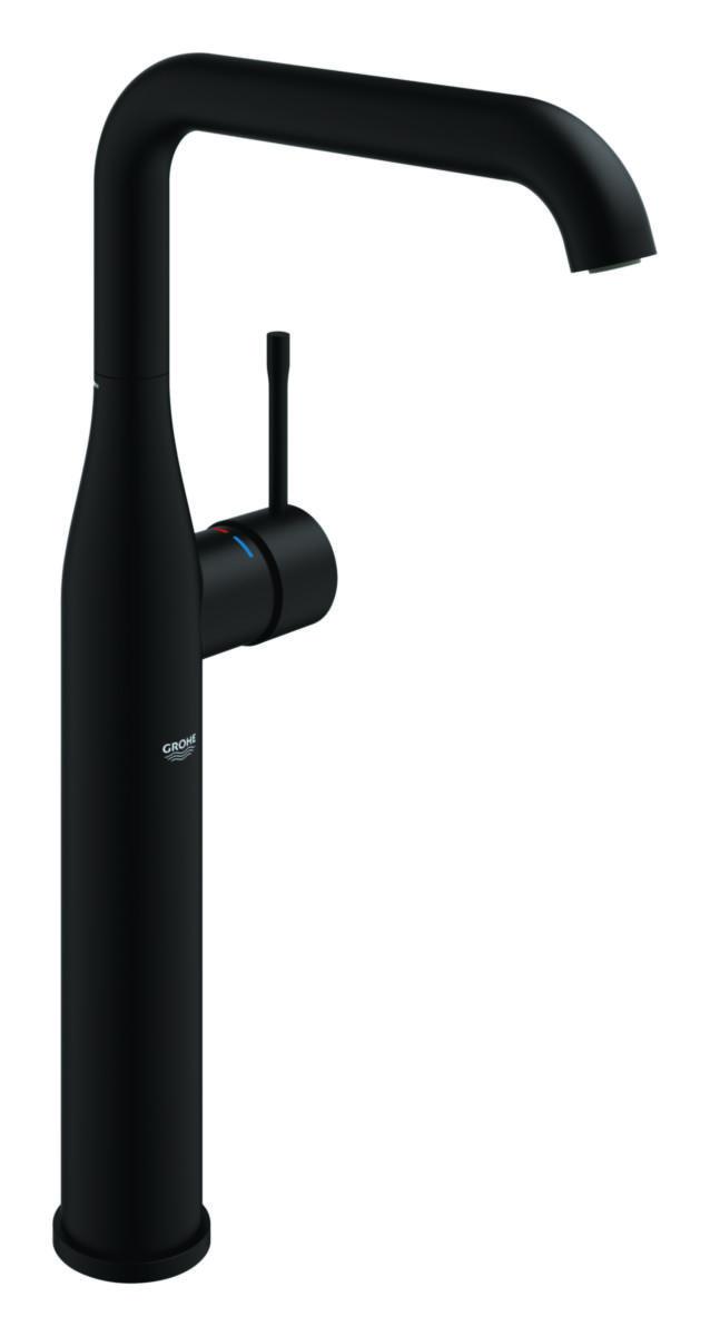 Tvättställsblandare Essence New Hög, Grohe - GROHE ESSENCE TVÄTTSTÄLLBL. XL-SIZE, HÖG SVÄNG PIP, SVART