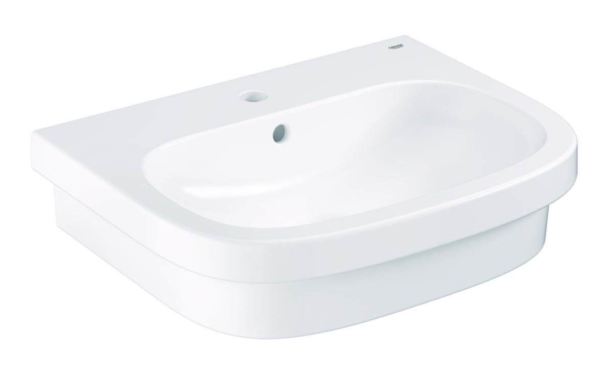 Tvättställ Euro Ceramic, Grohe - GROHE TVÄTTSTÄLL EURO CERAMIC 600X480, BÄNK