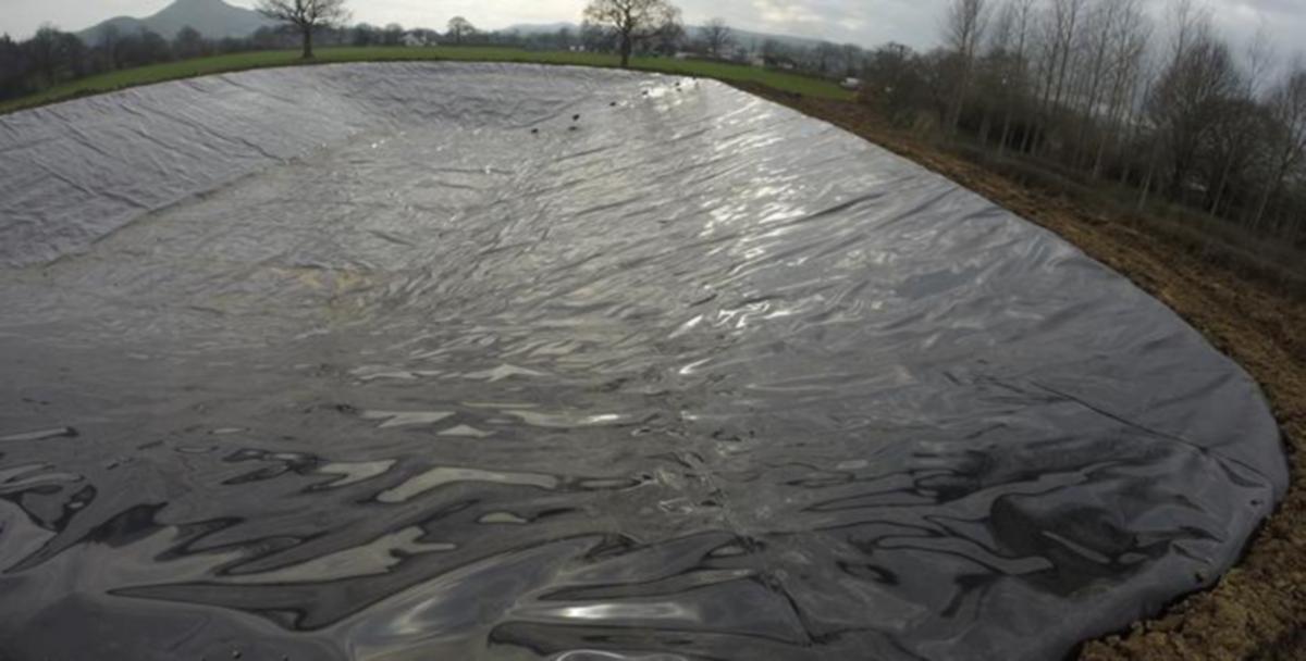 HDPE Membran - HDPE-MEMBRAN 1,0MM MILLAG