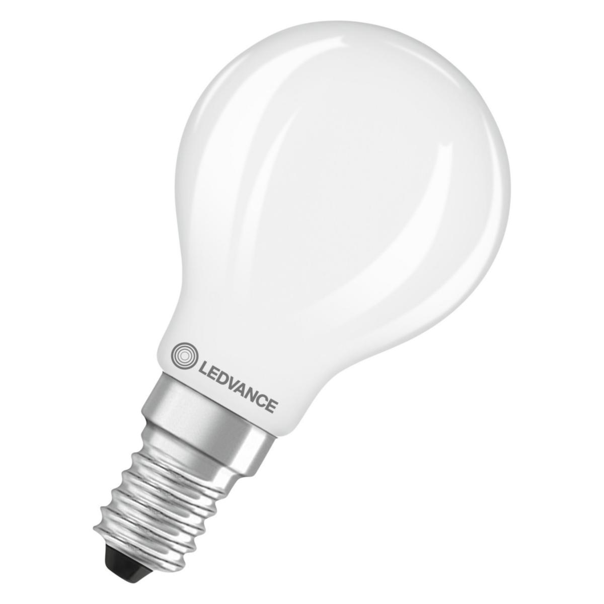 LED-lampa Performance, Klot, Filament, ej dimbar - LED P KLOT 60 MATT 827 E14 4099854468575