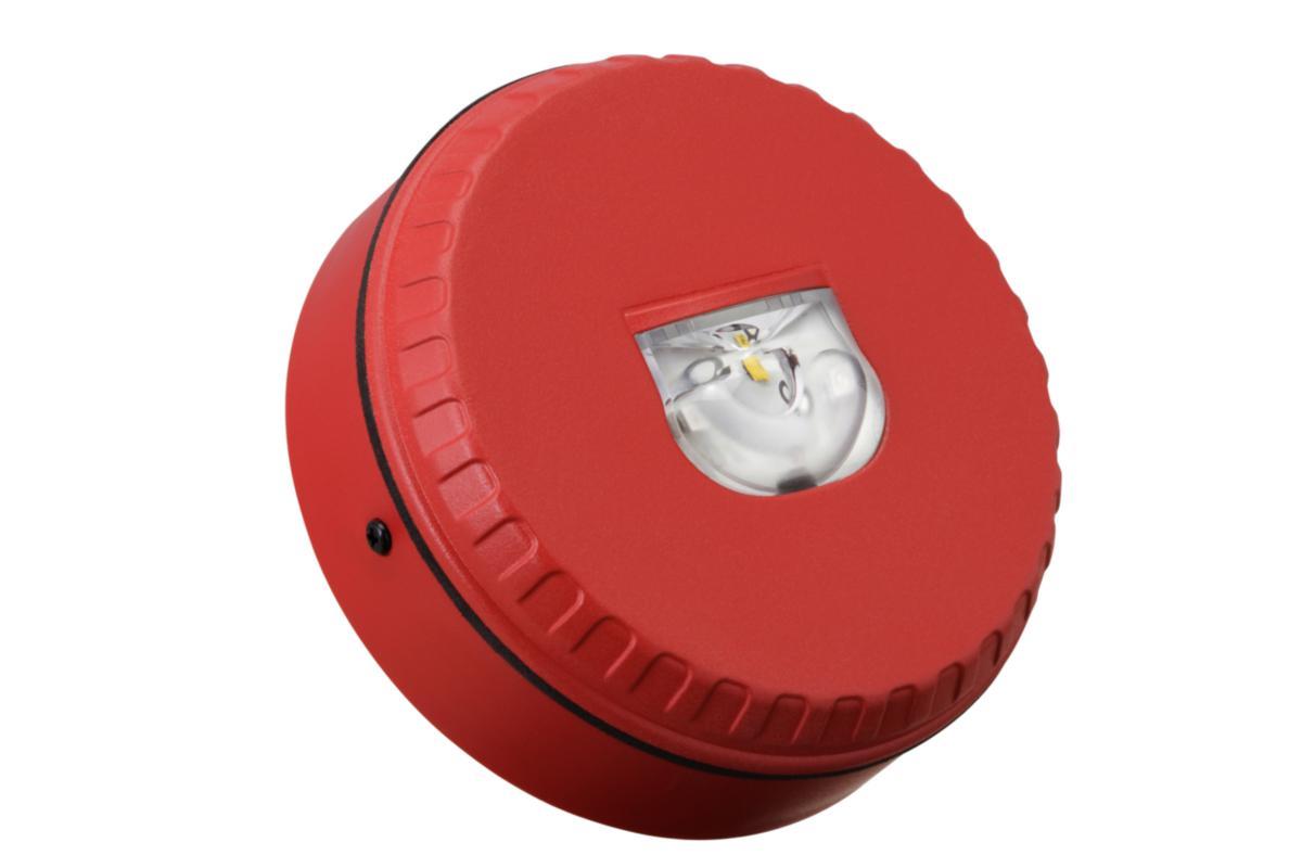 Blixtljus Solista LX, för väggmontage - BLIXT VÄGG RÖTT LJUS IP21C EN54