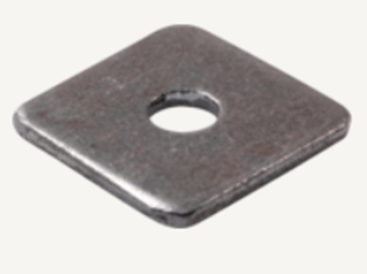 Fyrkantsbricka S4B obehandlad, DIN 436-HV100 - FYRKANTSBRICKA S4B M20 22X60X5 DIN 436-HV100