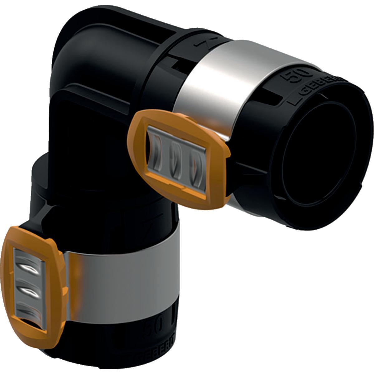 Böj 90° FlowFit, Geberit - FLOWFIT BÖJ 90° 75MM, PPSU GEBERIT