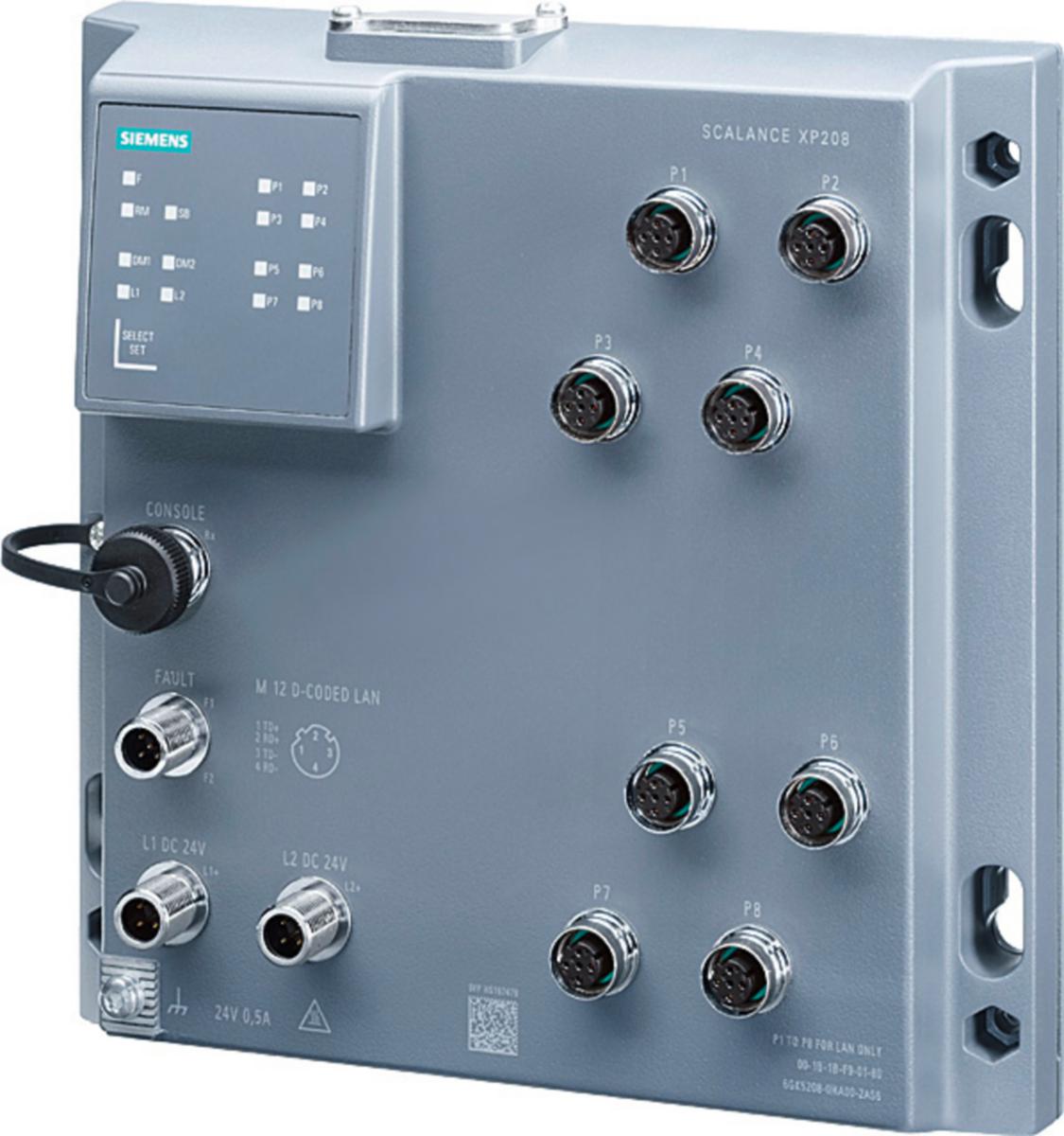 Nätverksswitch Scalance XP-200 - SWITCH XP208 6GK5208-0HA00-2AS6