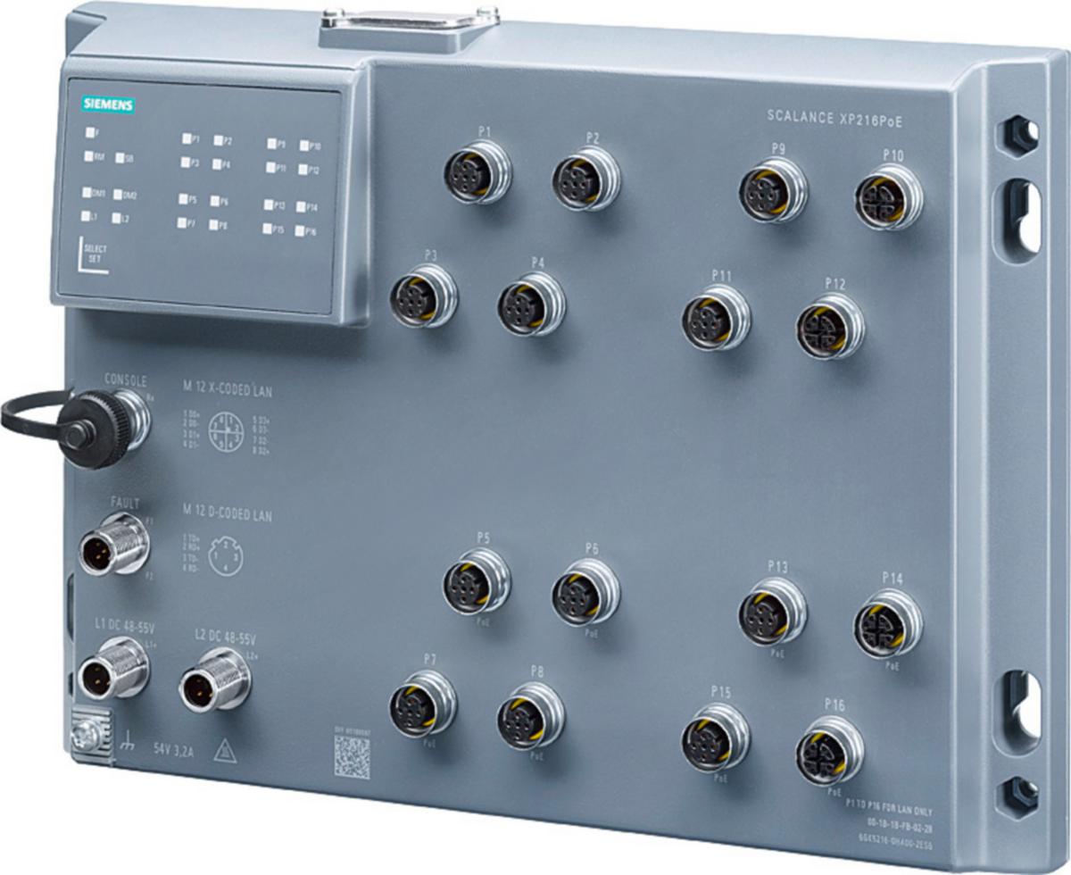 Nätverksswitch Scalance XP-200 - SWITCH XP216 EEC 6GK5216-0HA00-2ES6