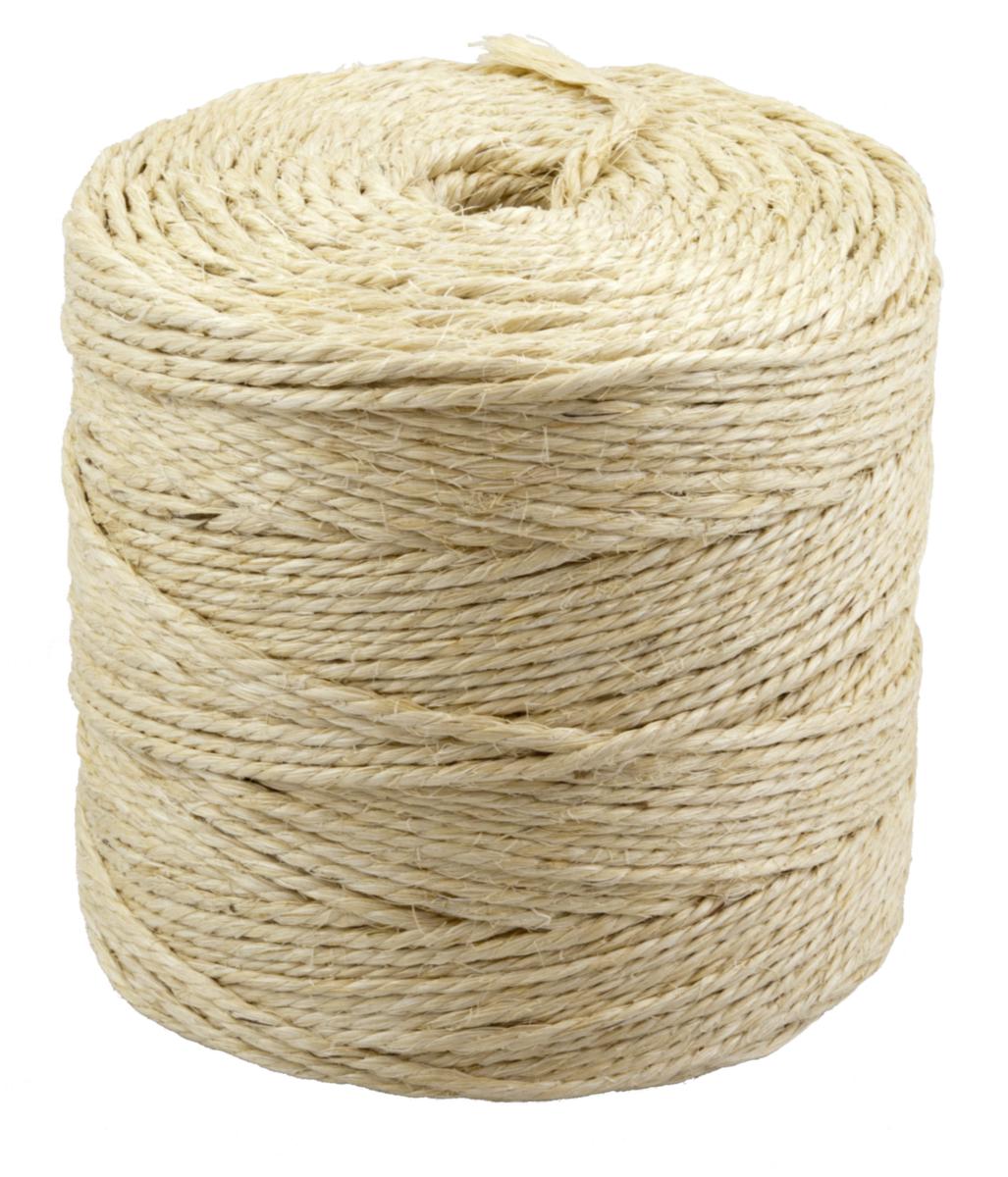 Sisal twine - SISAL ROPE 3-PLY 4.0MM 3.3KG