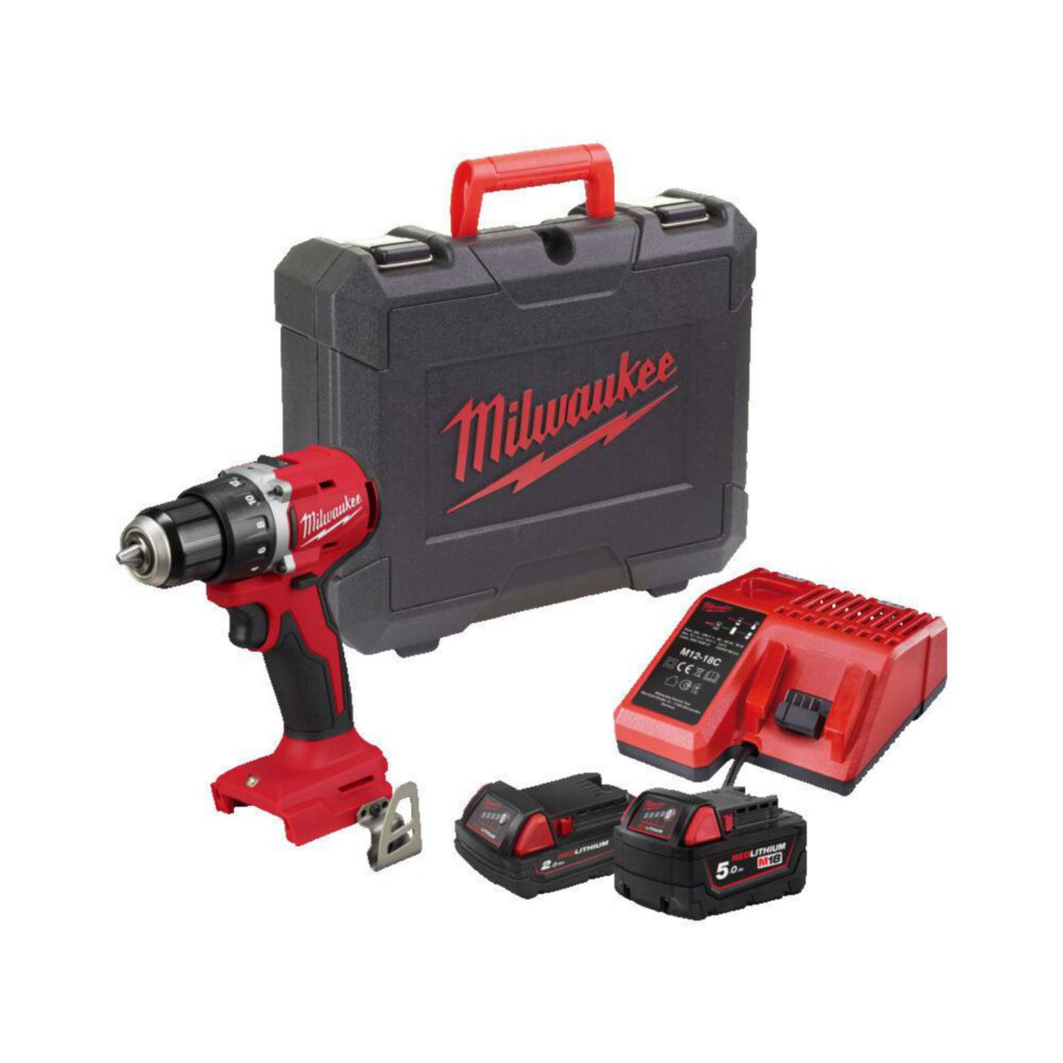 Borrskruvdragare Milwaukee M18 BLDDRC-522C - BORRSKRUVDRAGARE MILWAUKEE M18 BLDDRC-522C