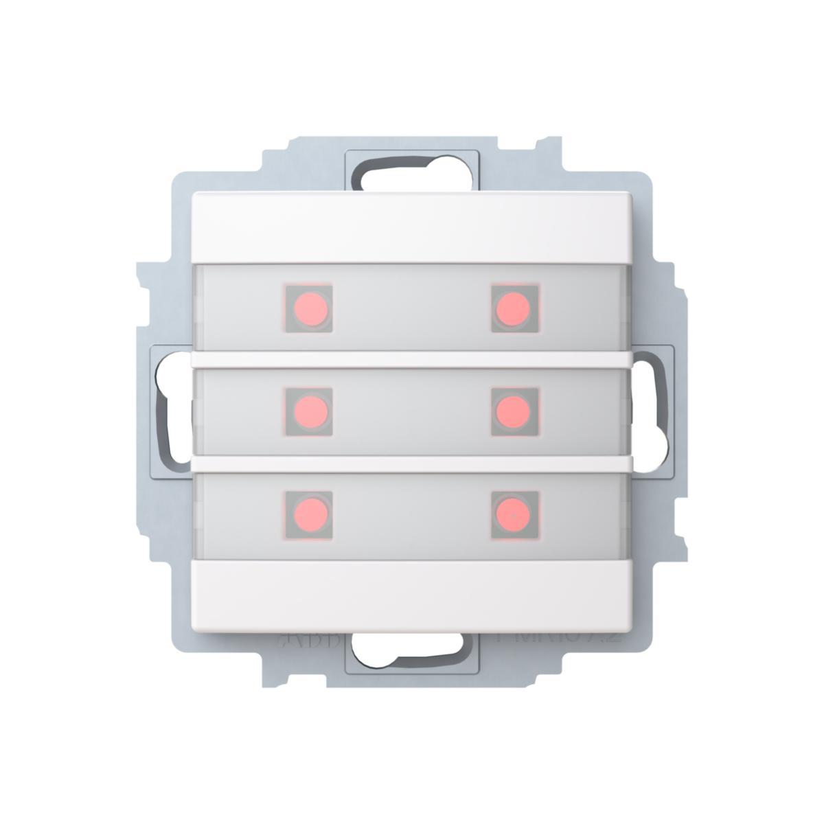 Larmtablå med 6 lysdioder - RWC LARMTABLÅ 6-PUNKT FIM1300-916