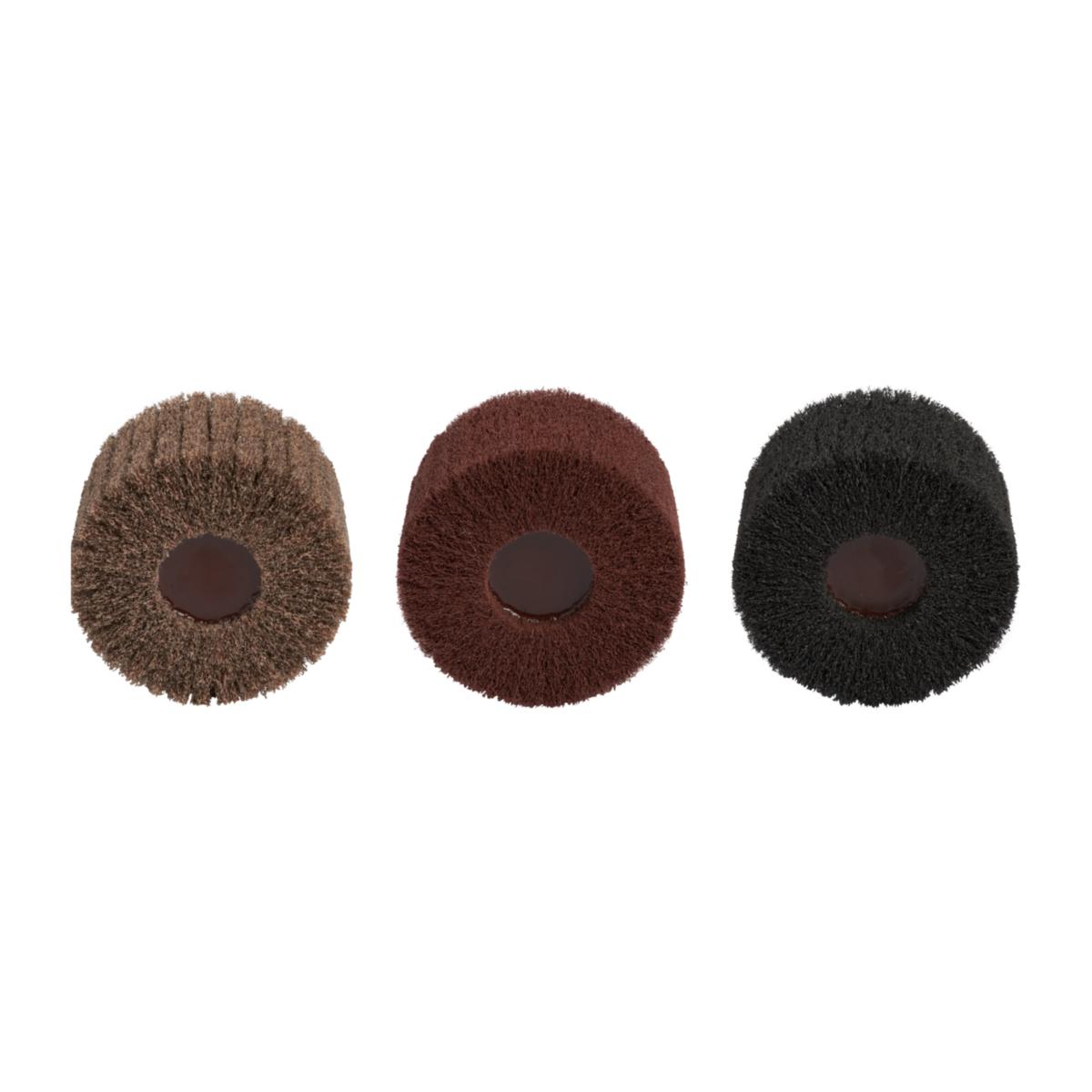 Flap finish brush 3M scotch-brite - FLAP FINISH BRUSH 3M PFZS 100X45X6MM A MEDIUM BROWN