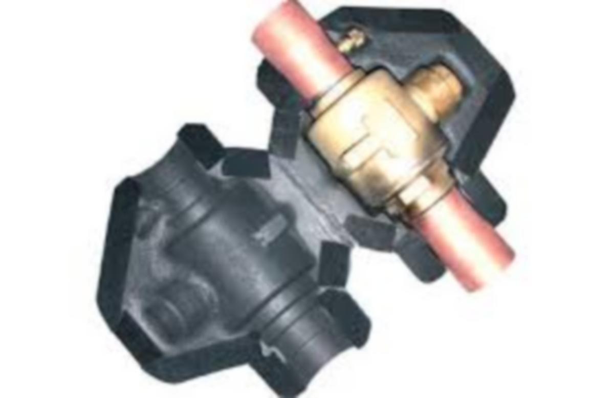 Isolering för kulventiler CO2 - ISOLERING FÖR 1/4"-1/2" KULVEN REF90.VS.06.125.A M. SCHRADER