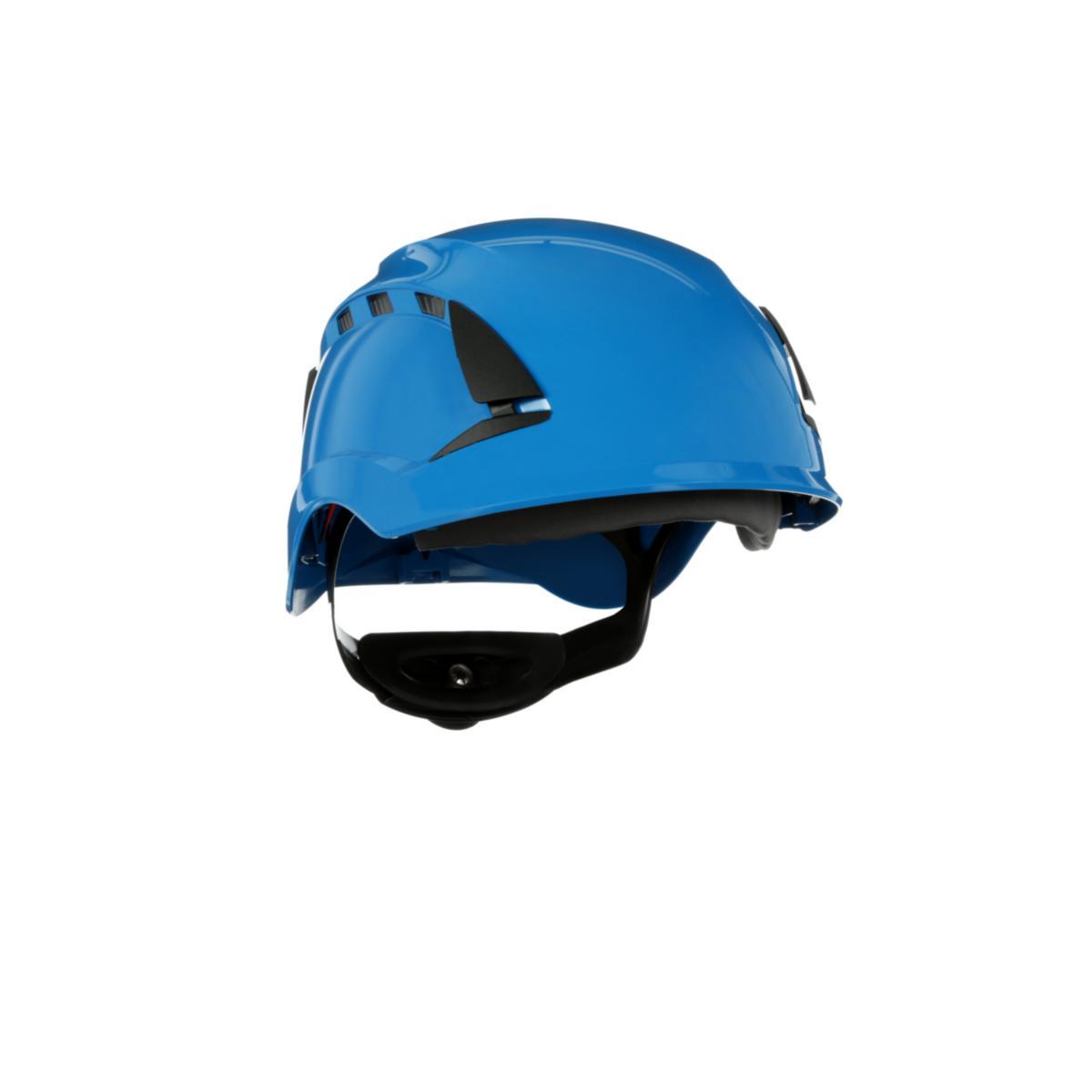 Skyddshjälm 3M Securefit X5500V-CE - SKYDDSHJÄLM 3M SEC.FIT X5500V VENT INDUSTRI U.HAKBAND BLÅ