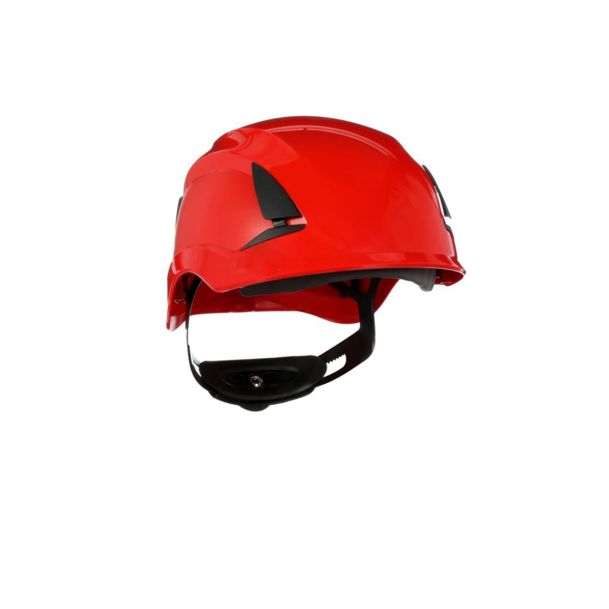 Skyddshjälm 3M Securefit X5500NVE - SKYDDSHJÄLM 3M SECFIT X5500NVE 1000V OVENT U.HAKBAND RÖD