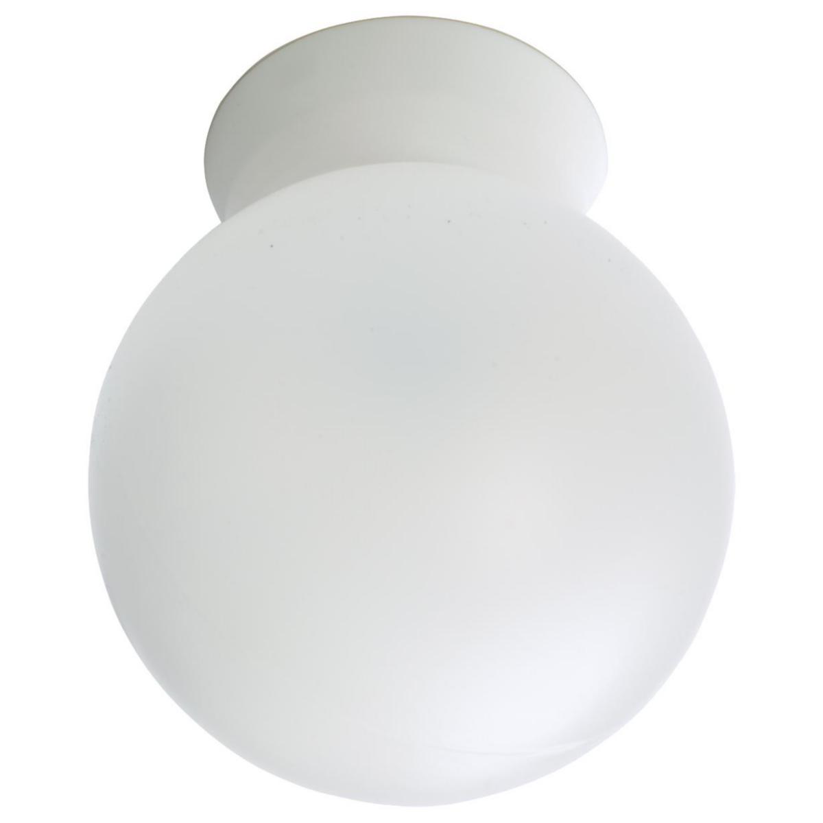 Tak och väggarmatur LED Rondo, utan ljuskälla - ARM. RONDO VIT E27-60W