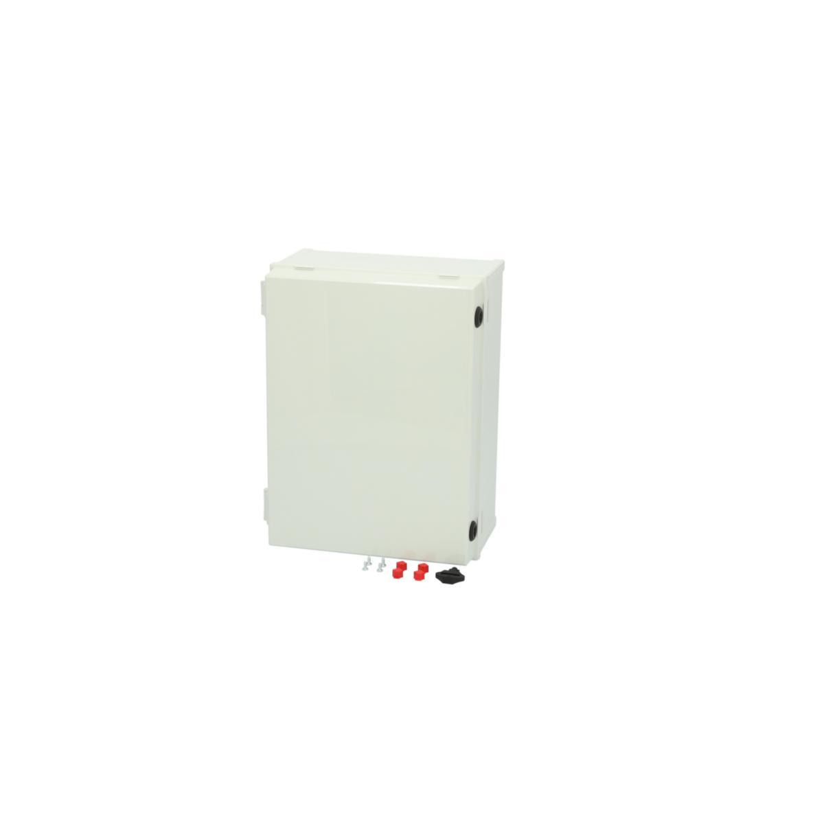 Väggskåp CAB PC, med lås och grå dörr - VÄGGSKÅP CAB PC 403018G3B