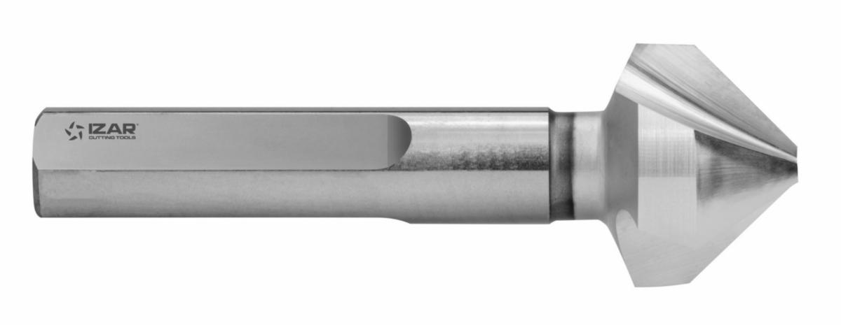 Försänkare IZAR 2574 HSSE-Co5 3Z avfasat skaft - FÖRSÄNKARE IZAR 2574 HSSE 3Z 10,00 MM AVFASAT SKAFT