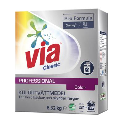 TVÄTTMEDEL VIA PROFESSIONAL COLOR 8,32KG