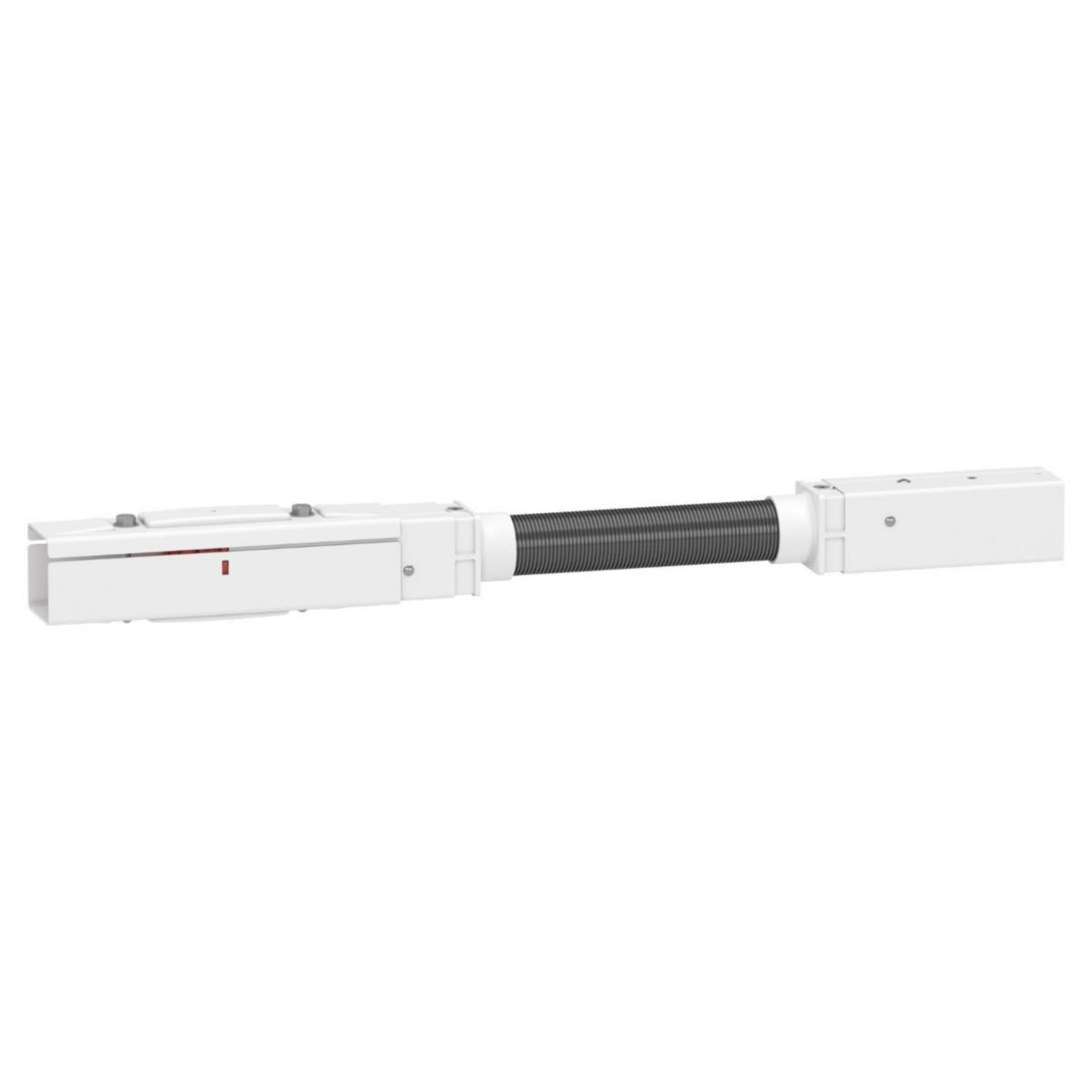 Skenelement raka, Canalis KBB, med dubbla kretsar 2x3-fas +N+PE - FLEX ELEMENT 2M VIT KBB40DF420W