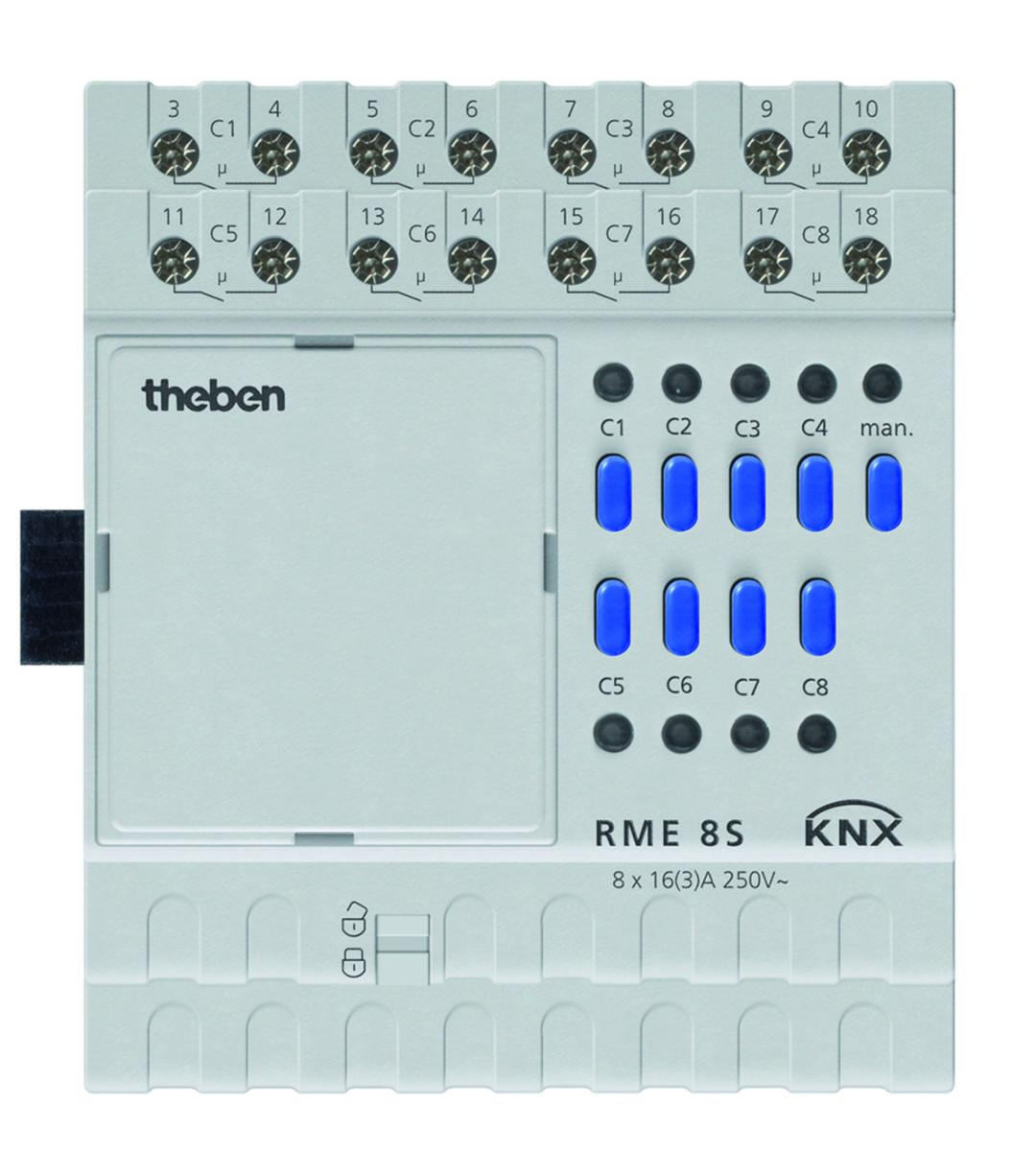 Brytaktor tilläggsm RME8S - BRYTAKTOR TILLÄGGSM RME8S KNX