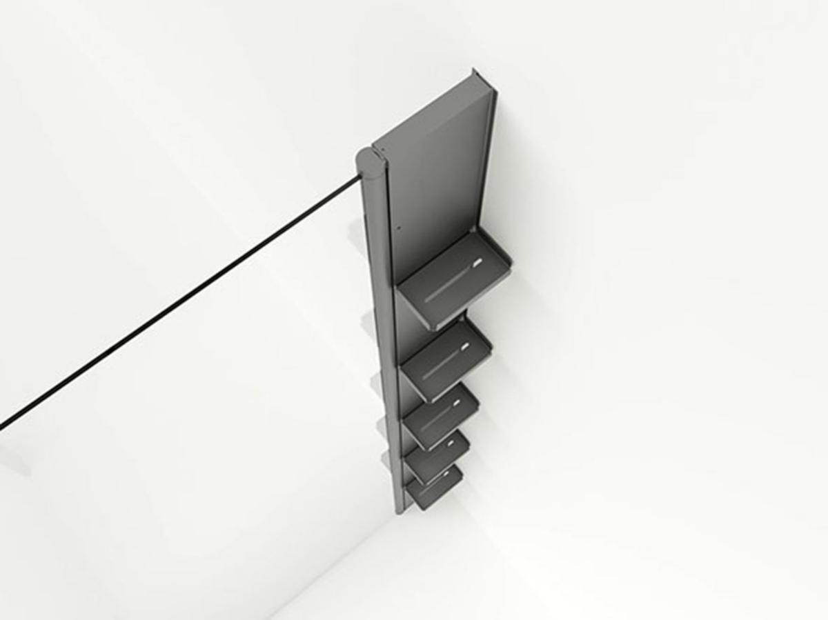 Duschhylla Skoga, Svedbergs - SVEDBERGS DUSCHFÖRVARING SKOGA MATT ALU