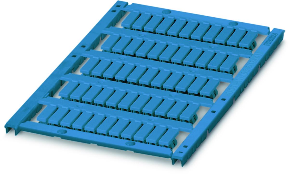 Ledningsmärkning UniCard UCT-WMS - LEDARMÄRK Ø1,5-3,2MM BLÅ 12 UCT-WMS 3,2 (12X4) BU