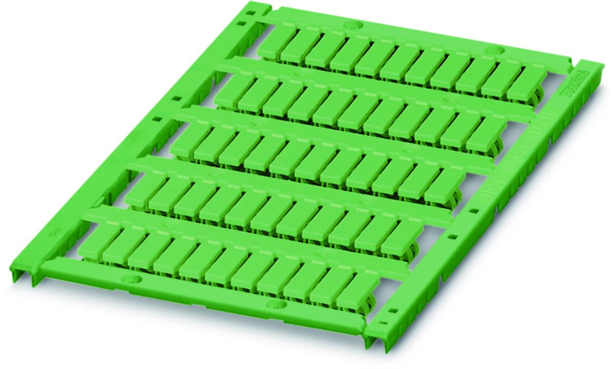 Ledningsmärkning UniCard UCT-WMS - LEDARMÄRK Ø1,5-3,2MM GRÖN 12 UCT-WMS 3,2 (12X4) GN