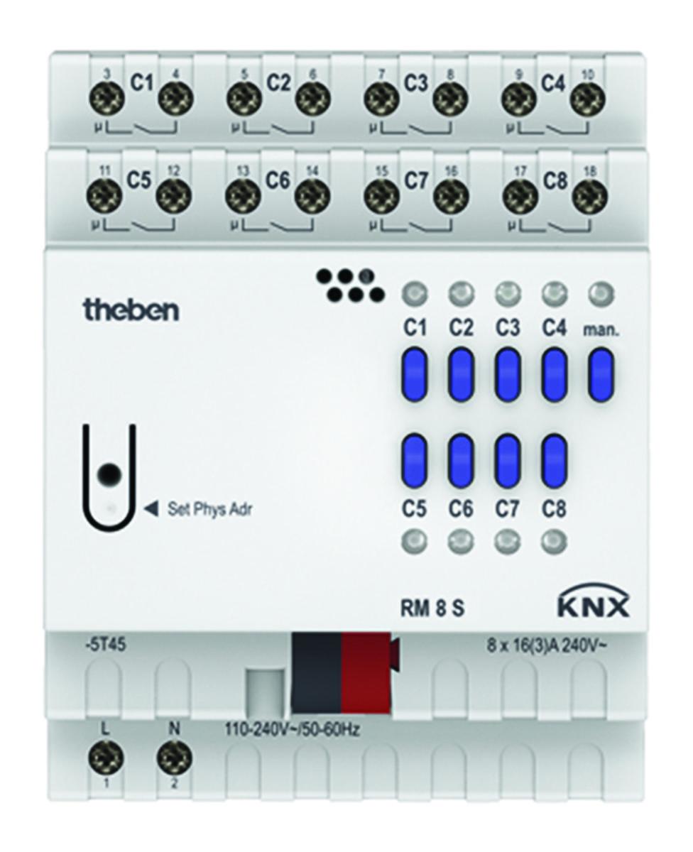 Brytaktor RM-S - BRYTAKTOR RM8 S KNX 