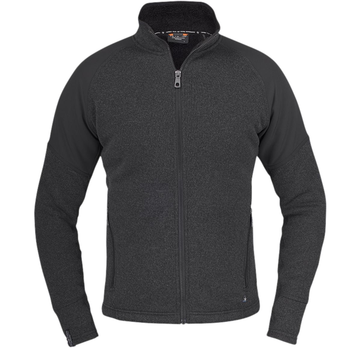 Fleecejacka Texstar FJ66 - FLEECEJACKA TEXSTAR FJ66 PILE SVART STL XXS