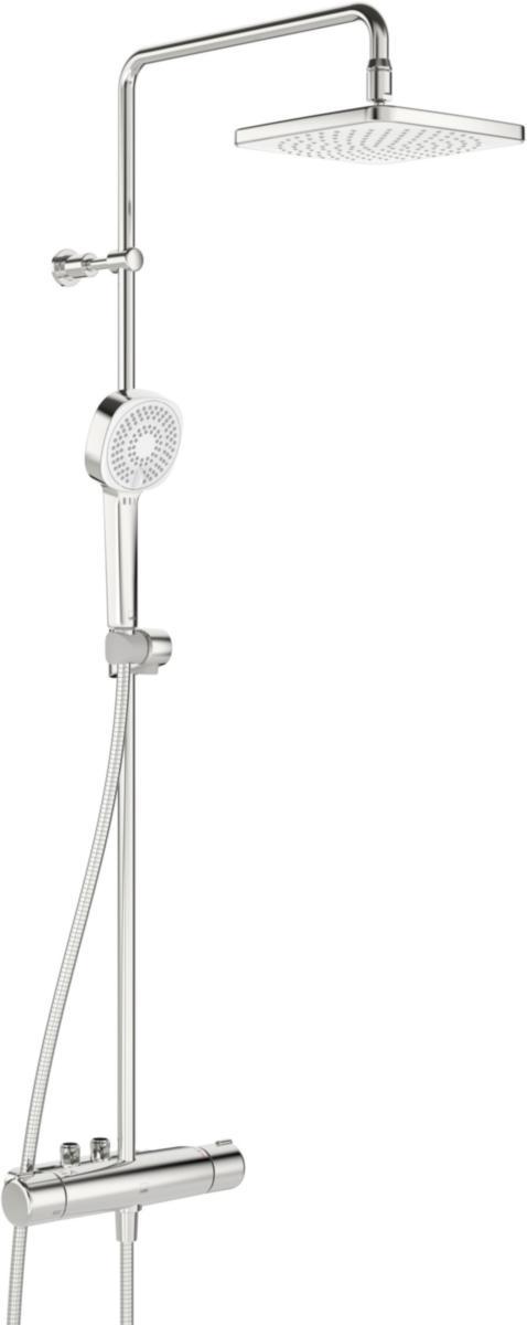 Takduschset 40 c/c, Nova Style, Oras - ORAS NOVA STYLE TAKDUSCHSET 40CC. 3-STRÅL 96MM. 4KANT.7415