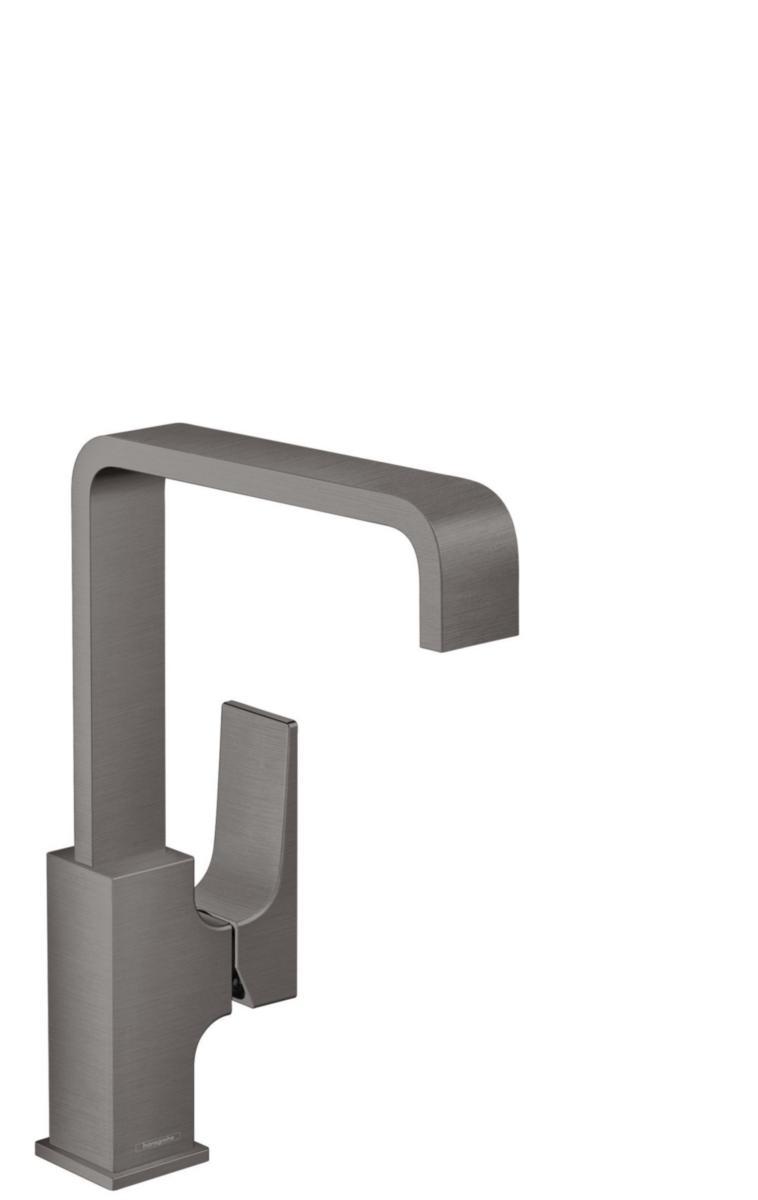 Tvättställsblandare Metropol 230, Hansgrohe - HANSGROHE TVÄTTSTÄLLSBLANDARE METROPOL 230 BORST.SVART KROM