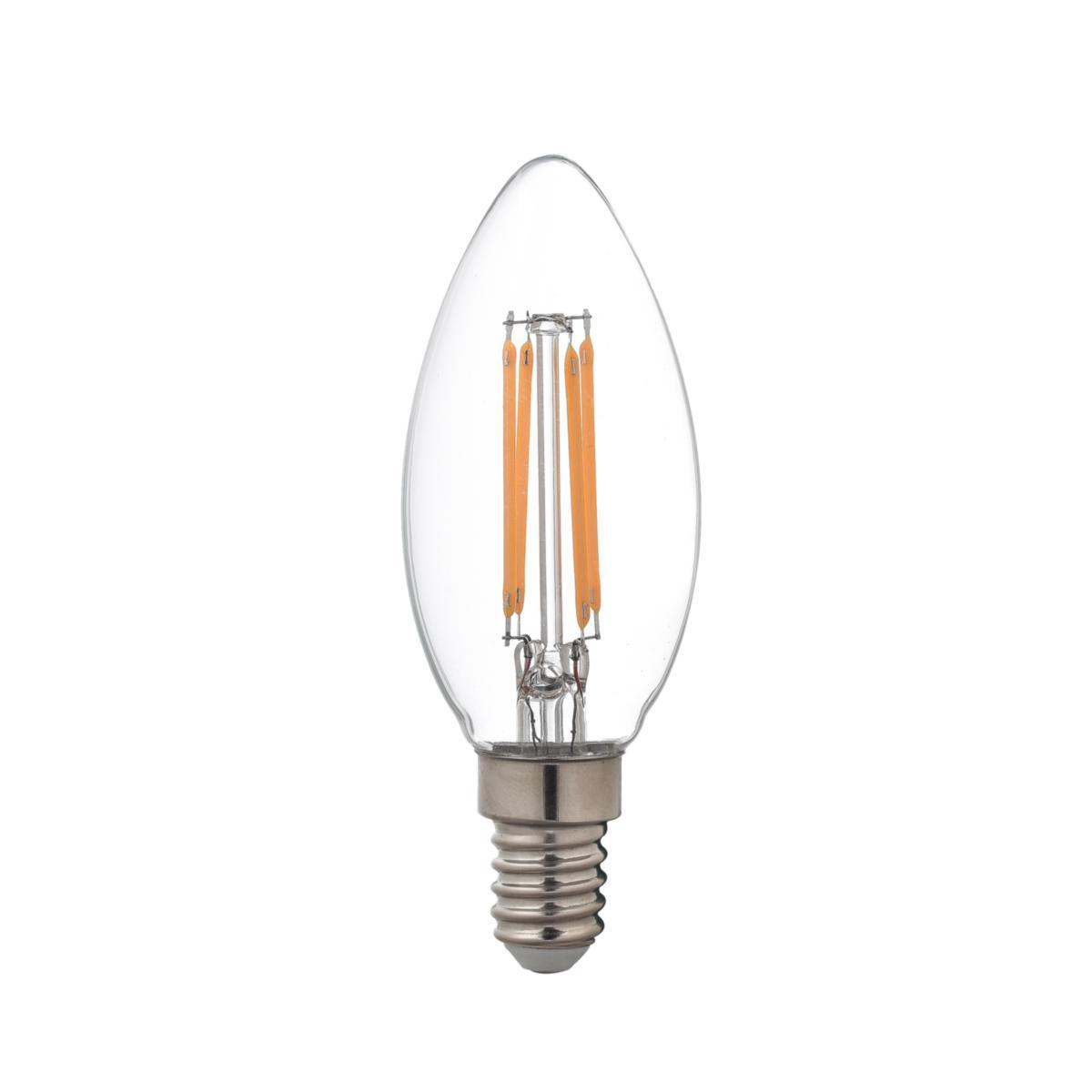 LED Kronljuslampa Dimbar - LED KRON C35 470LM 3000K E14 D 7333123851932