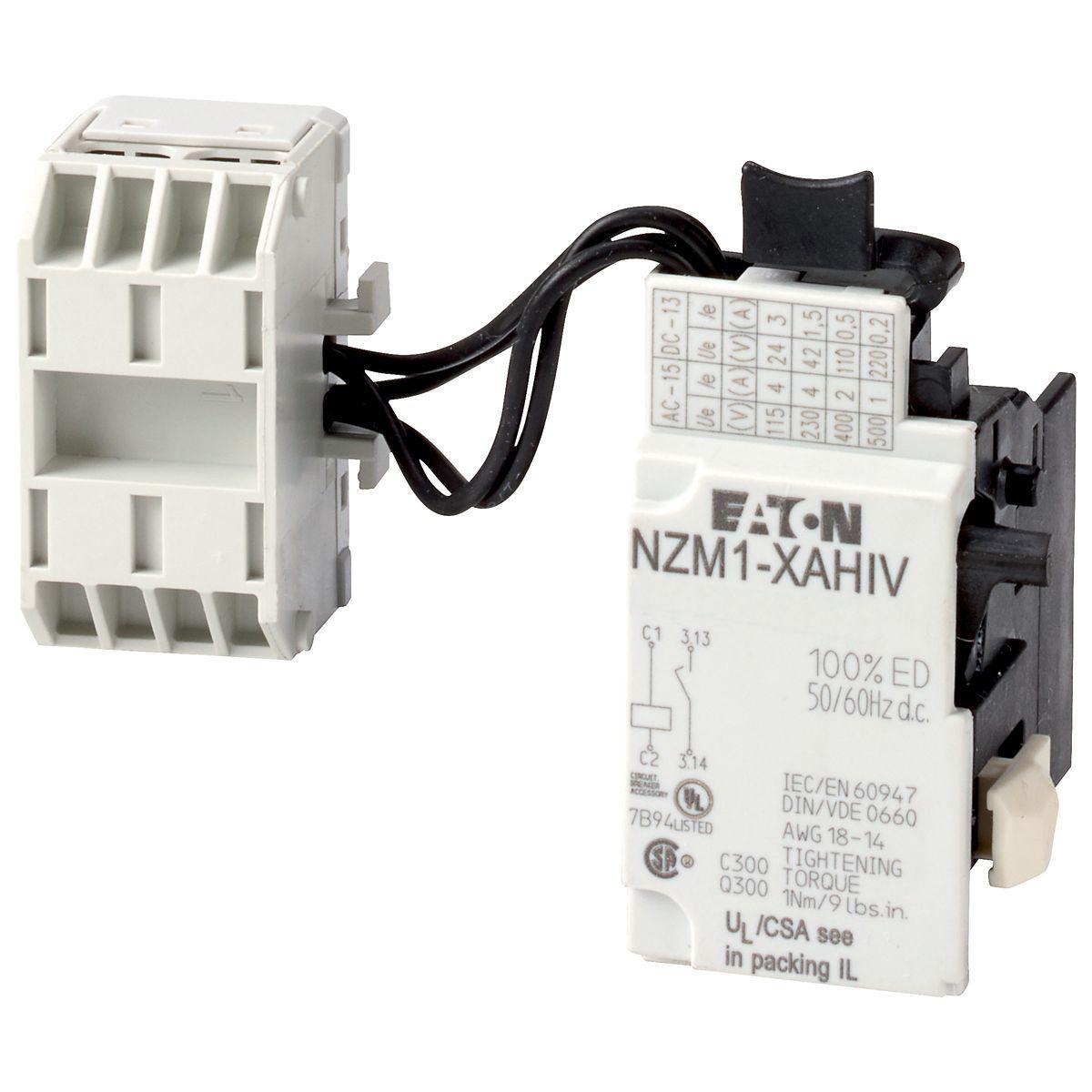 Shuntutlösare NZM1 - SHUNTUTLÖSARE 24AC/DC +1NO NZM1-XAHIV24AC/DC