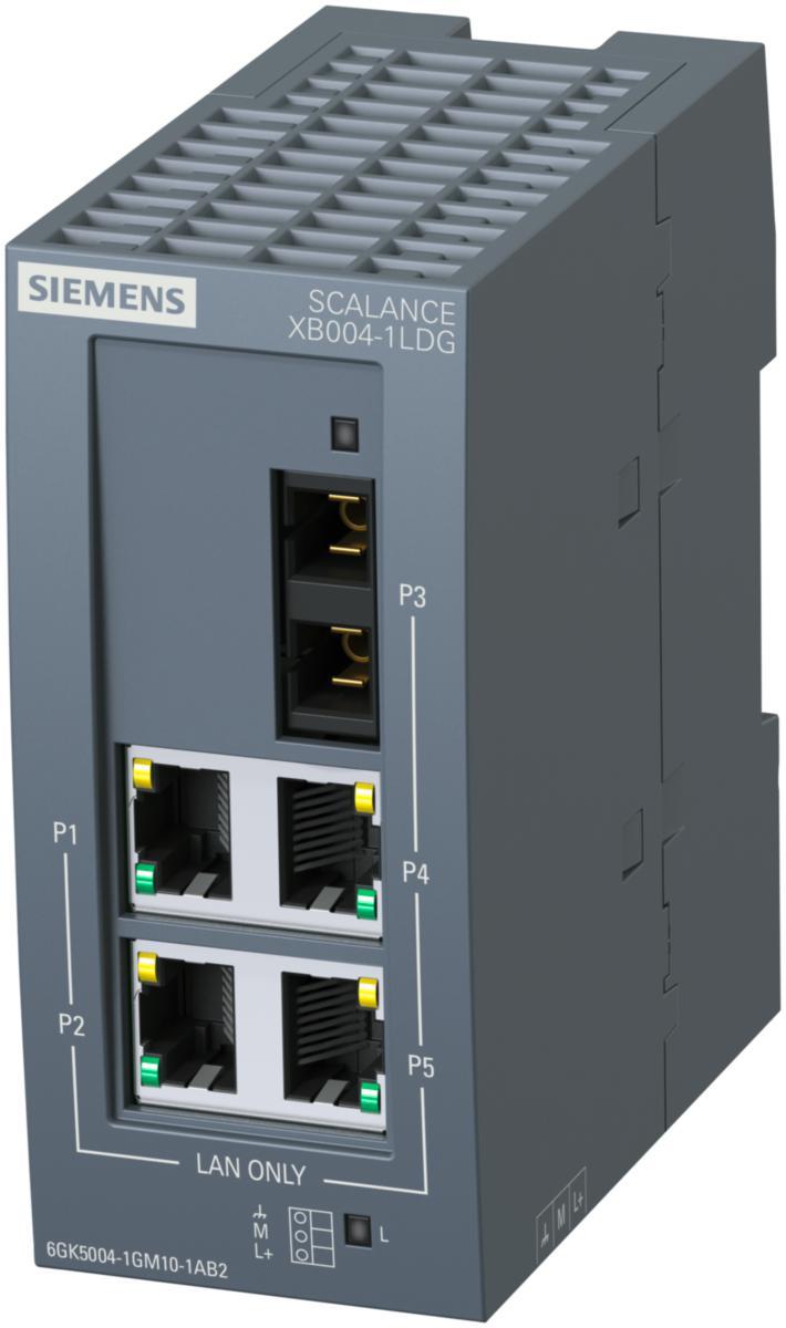 Nätverksswitch Scalance XB-000 - SWITCH XB004-1LDG 4XRJ45 +1XSC 6GK5004-1GM10-1AB2