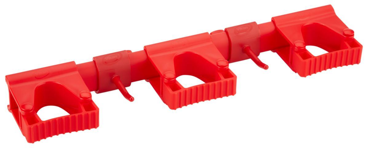 Hygieniskt Hi-Flex Väggupphäng System Vikan - VÄGGUPPHÄNG VIKAN HI FLEX SYSTEM MODUL 420MM RÖD