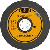 Kapskiva Tyrolit Cerabond X Gjutgods